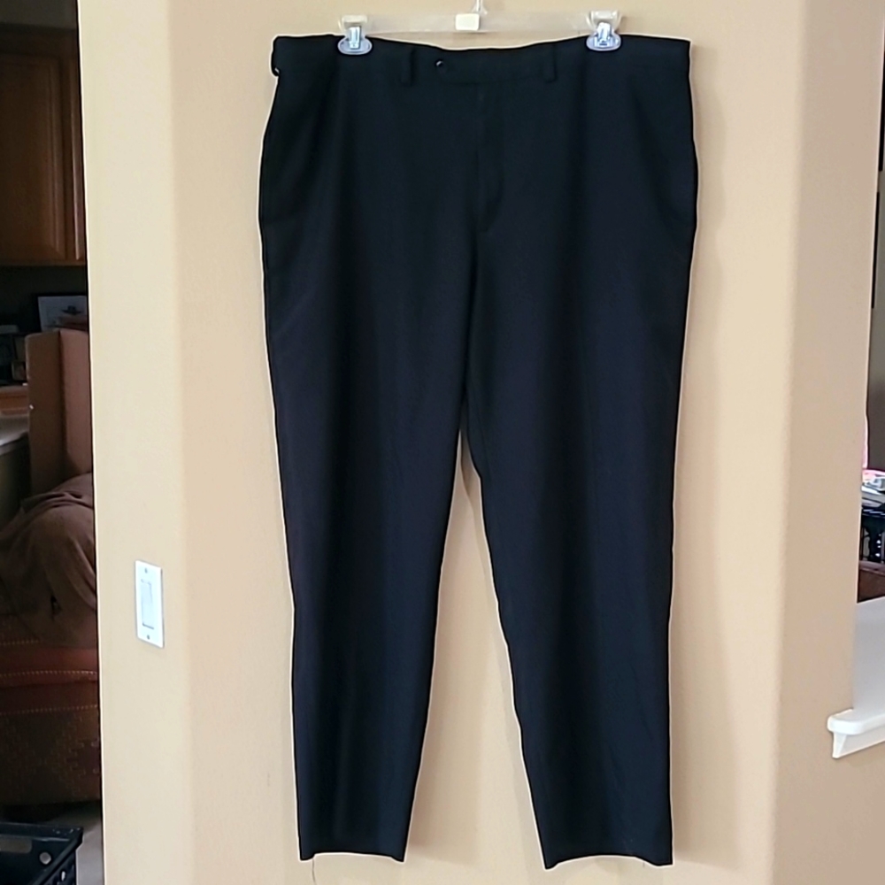 Haggar Charcoal Grey flat front pants